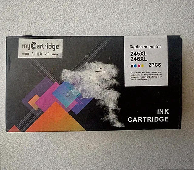 245XL 246XL Ink Cartridges 2 Pack Compatible for Canon Printers MG2520 TR4520