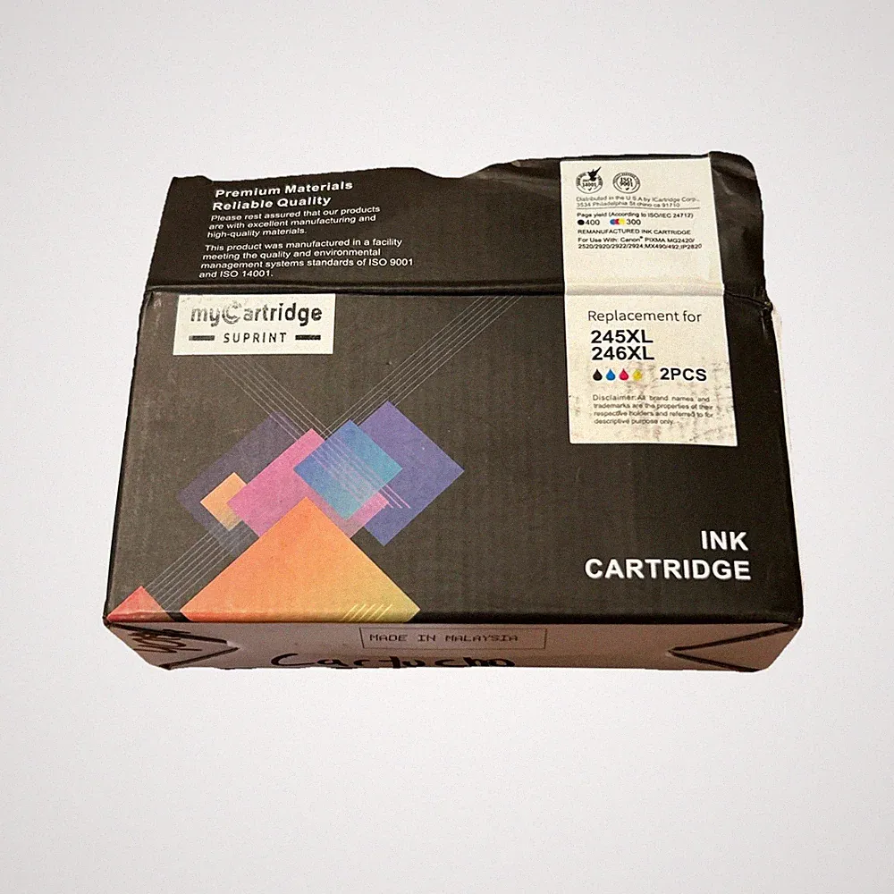 My Cartridge SUPRINT 245XL 246XC Color Ink Cartridges for Select Canon Printers