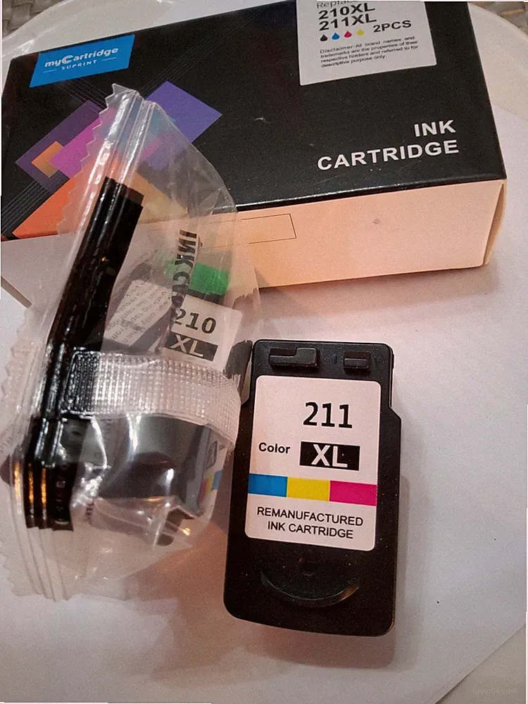 myCartridge SUPRINT 210XL&211XL Color Ink Cartridge for Canon PIXMA MP250 MP270