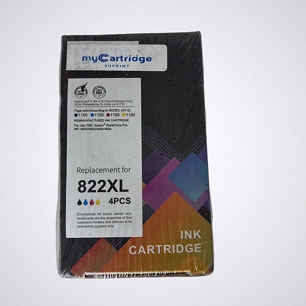 mycartridge suprint 822 xl 4pcs